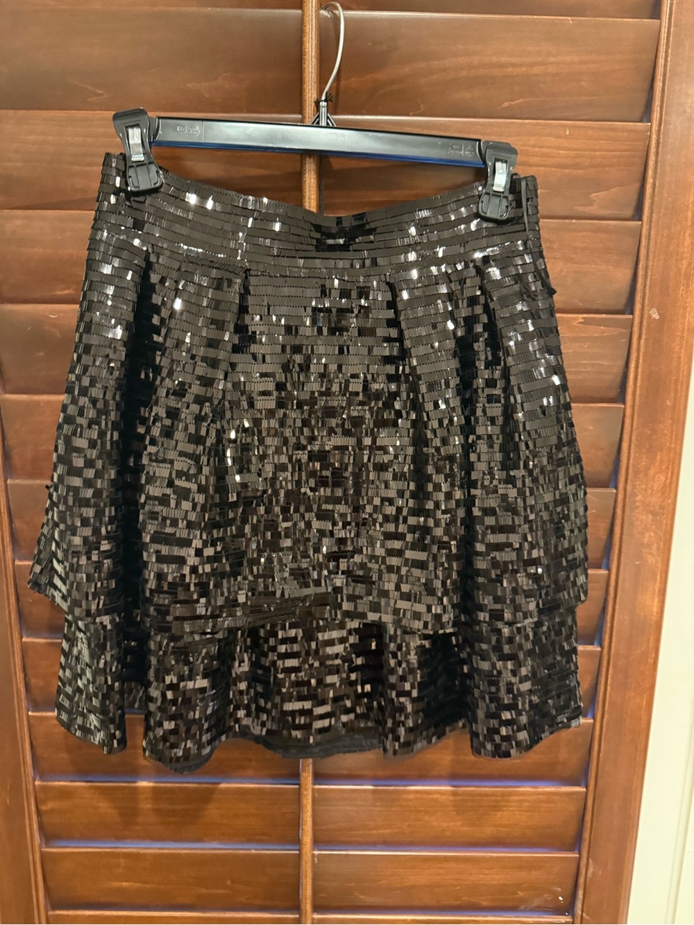 JAYGODFREY Black Sequin Skirt NWT